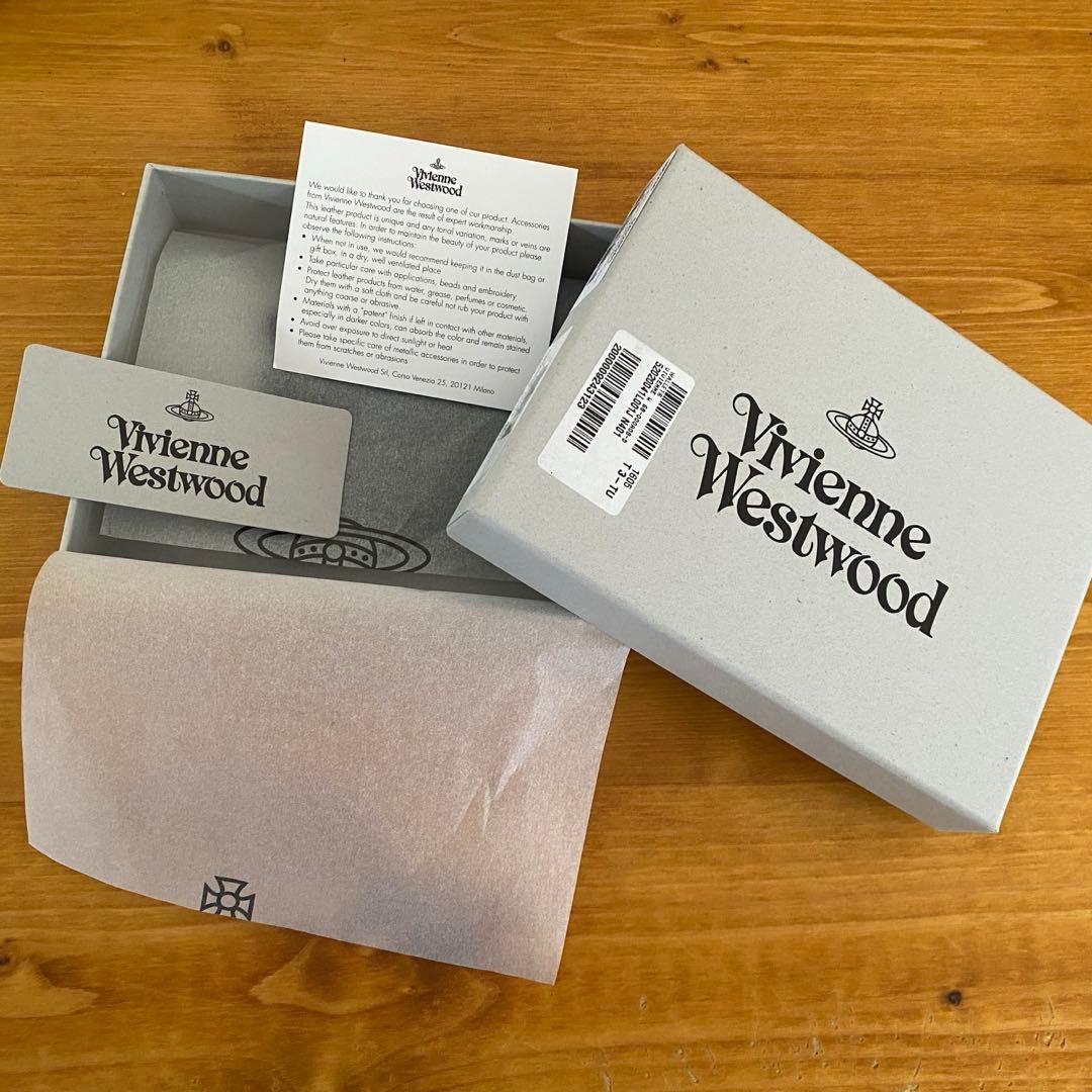 【最終価格/良品】VivienneWestwood レザー財布（がま口）