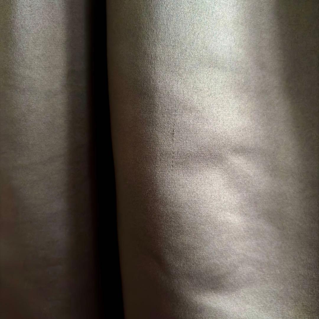 Heve へイヴ サテンフレアガウチョパンツ オリーブ 36