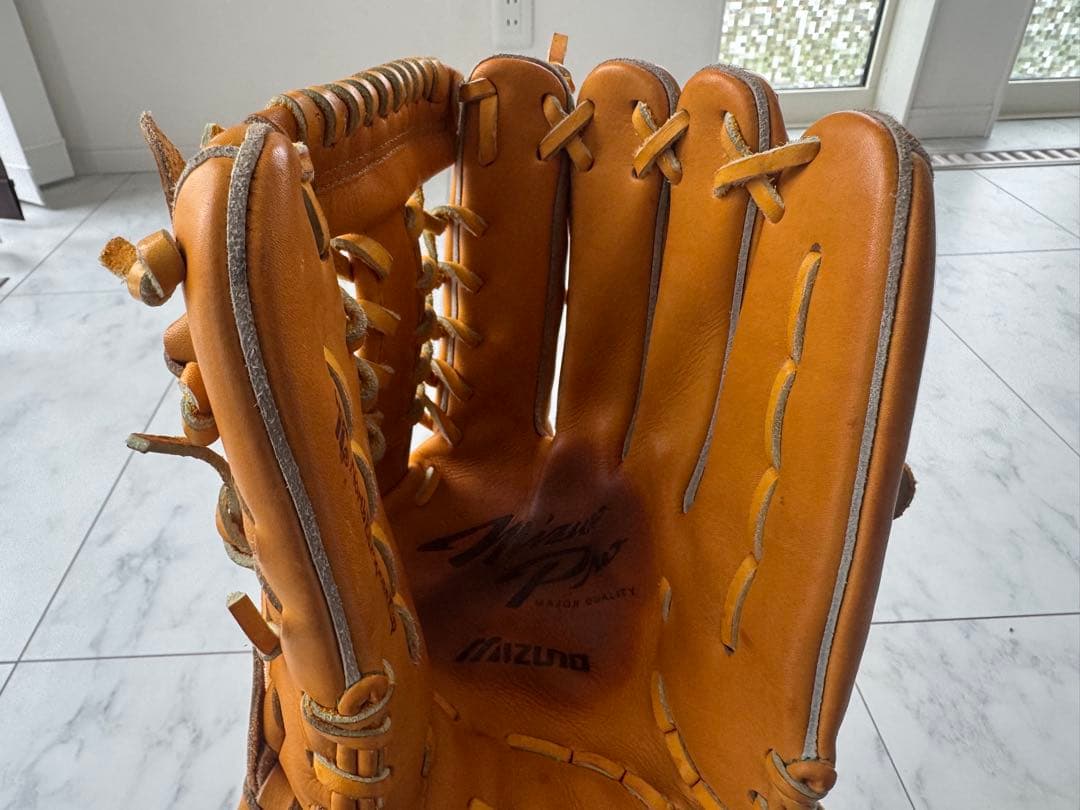 Mizuno Pro 野球グローブ ブラウン