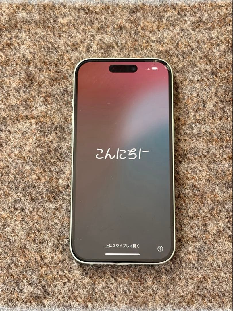 【画面割れのため破格】iPhone 15 256GB simフリー　動作確認済み
