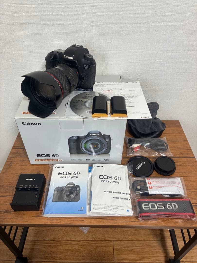 Canon EOS 6D EF 24-105mm f/4L IS USM セット