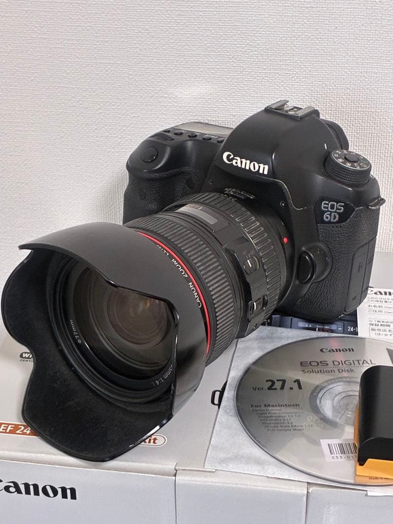 Canon EOS 6D EF 24-105mm f/4L IS USM セット