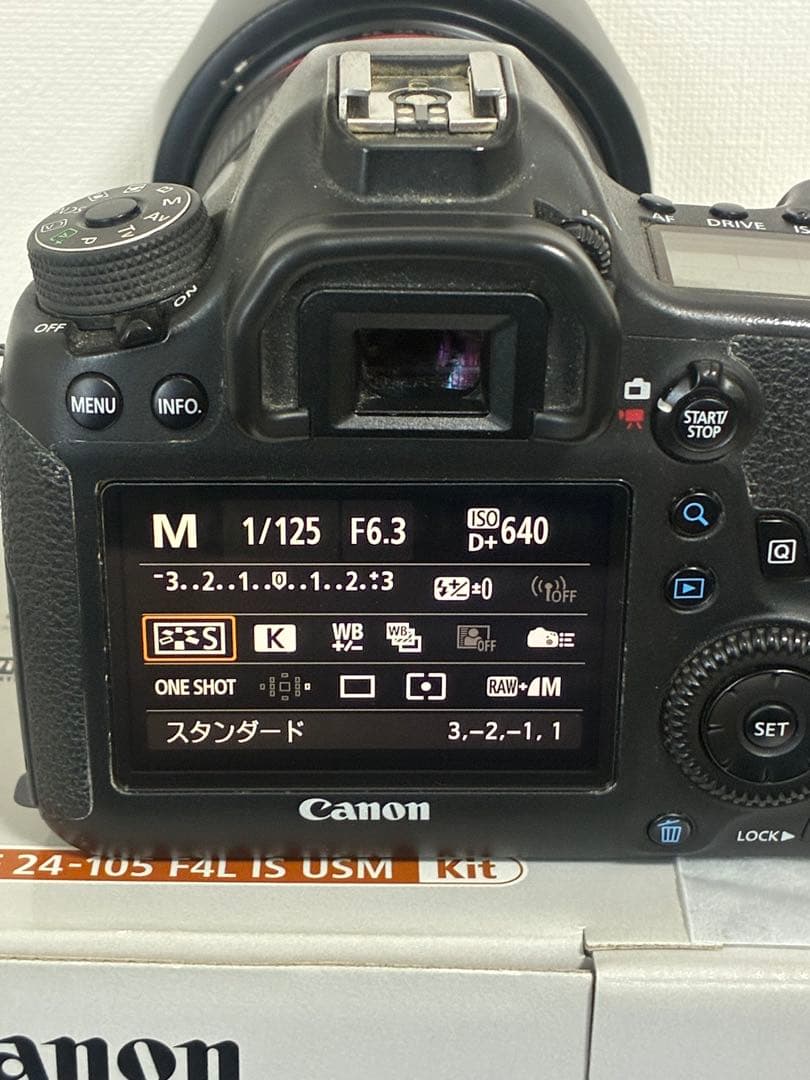 Canon EOS 6D EF 24-105mm f/4L IS USM セット
