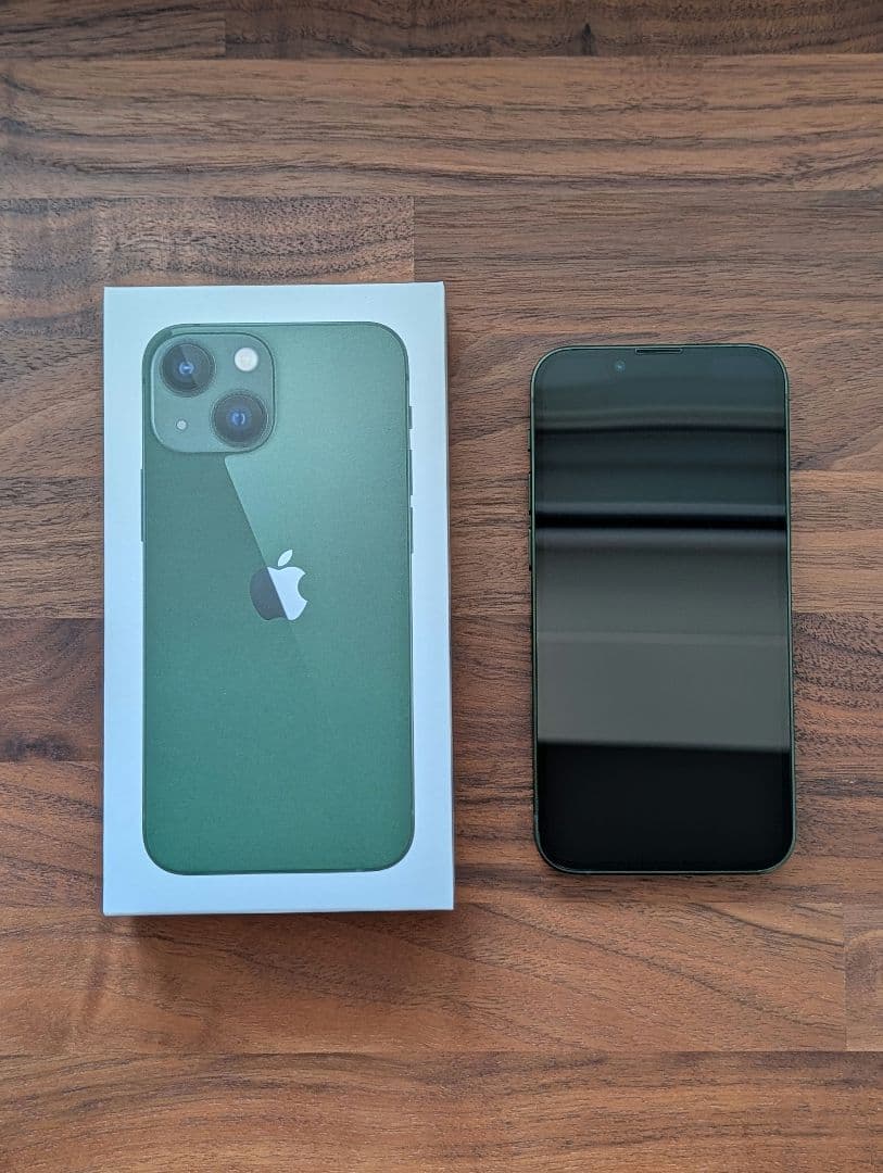 【美品】iPhone 13 mini 128GB グリーン SIMフリー