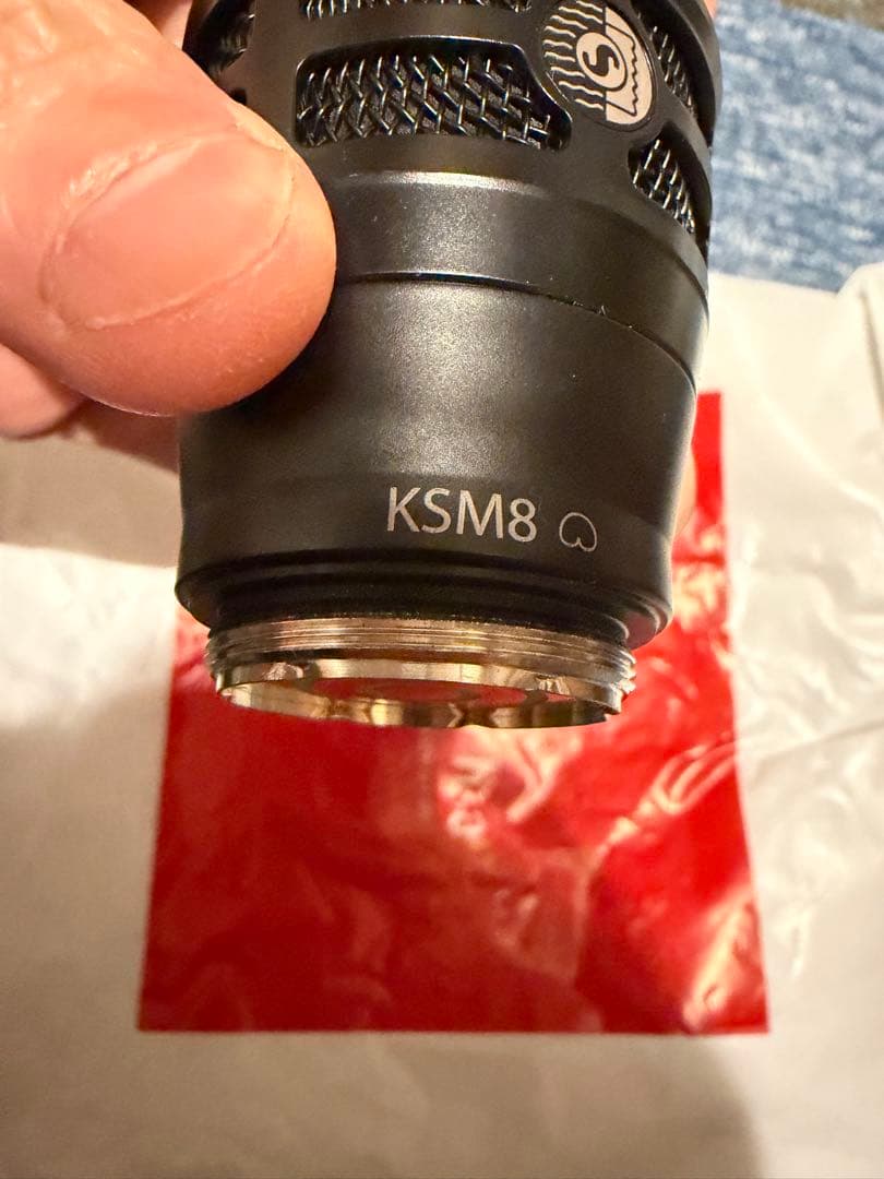 SHURE KSM8 カプセルのみ SLXD4マイクヘッド 動作確認済　値下げ可