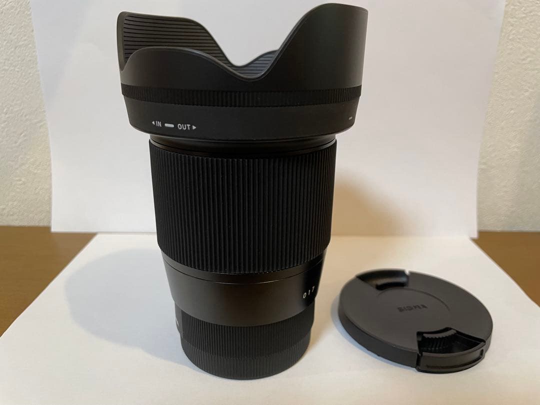 【極美品】SIGMA 16mm F1.4 DC DN ソニー 保護フィルター付