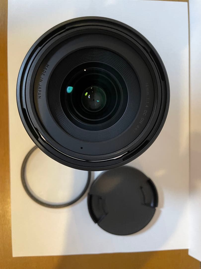 【極美品】SIGMA 16mm F1.4 DC DN ソニー 保護フィルター付