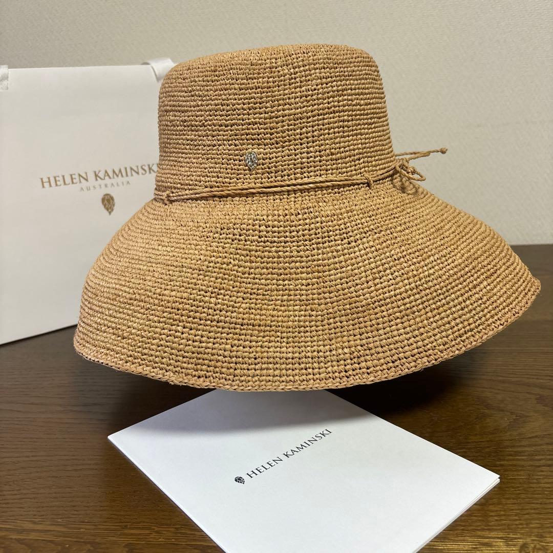 HELEN KAMINSKI ベージュ ストローハット プロバンス10