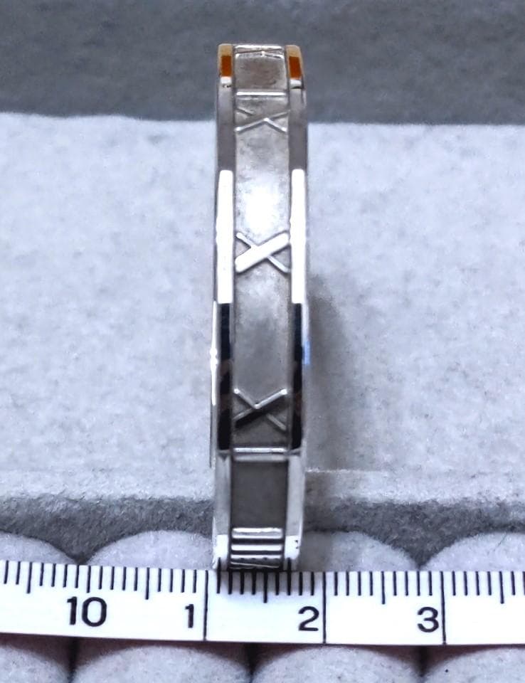 ティファニー　アトラス　シルバー925　バングル　箱保存袋付　40458