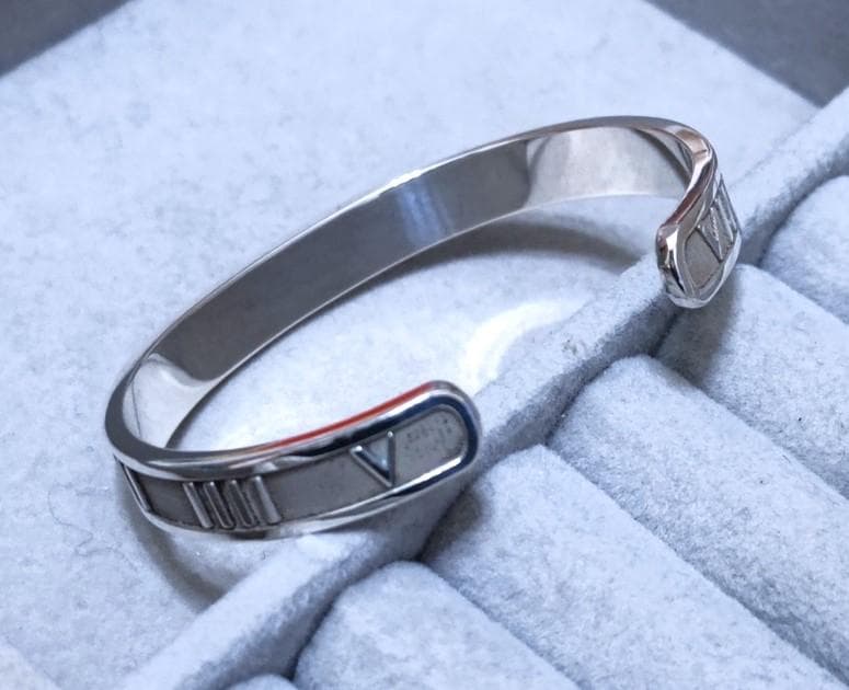 ティファニー　アトラス　シルバー925　バングル　箱保存袋付　40458