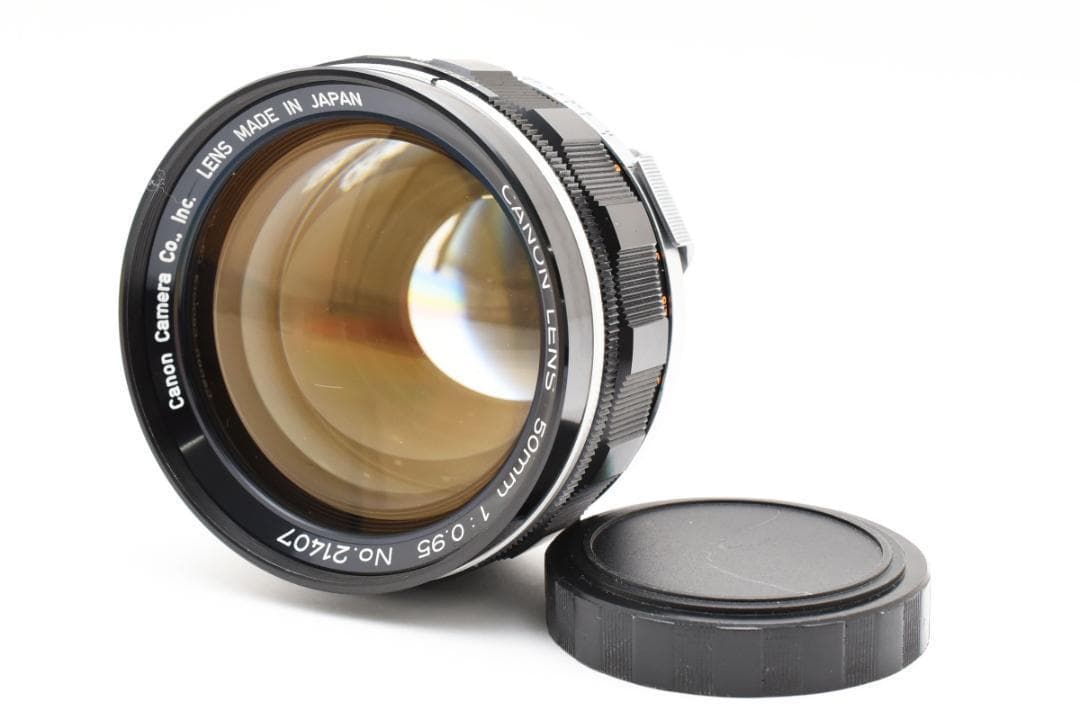 ★希少・美品★ Canon Lens 50mm F0.95 超大口径レンズ