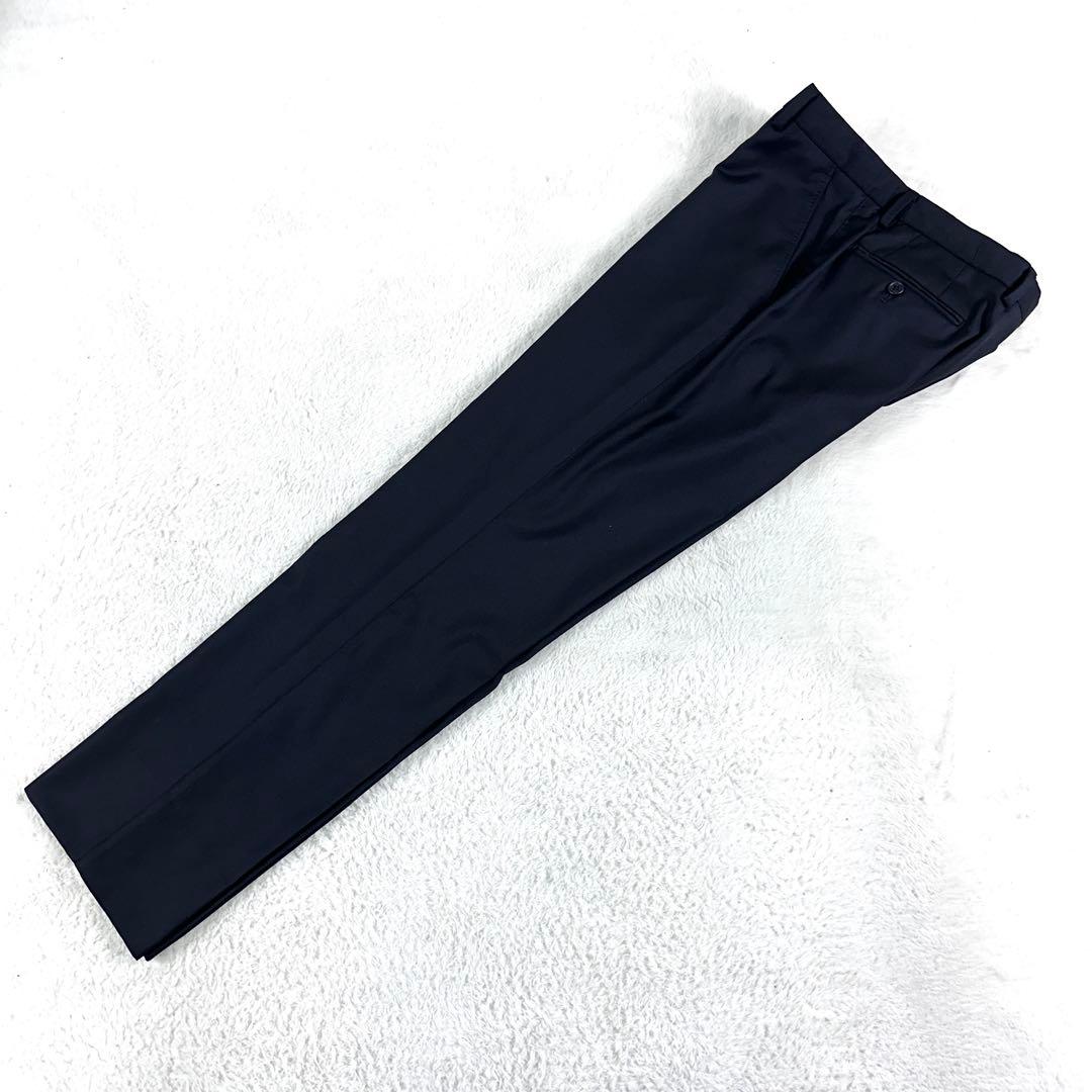 【極美品】ポールスミス スーツ セットアップ ブラック 黒 L ロロピアーナ