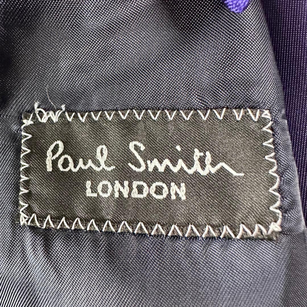 【極美品】ポールスミス スーツ セットアップ ブラック 黒 L ロロピアーナ