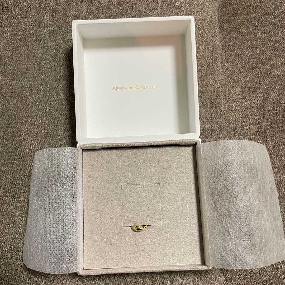 ete K10YG フープ ピアス　片耳