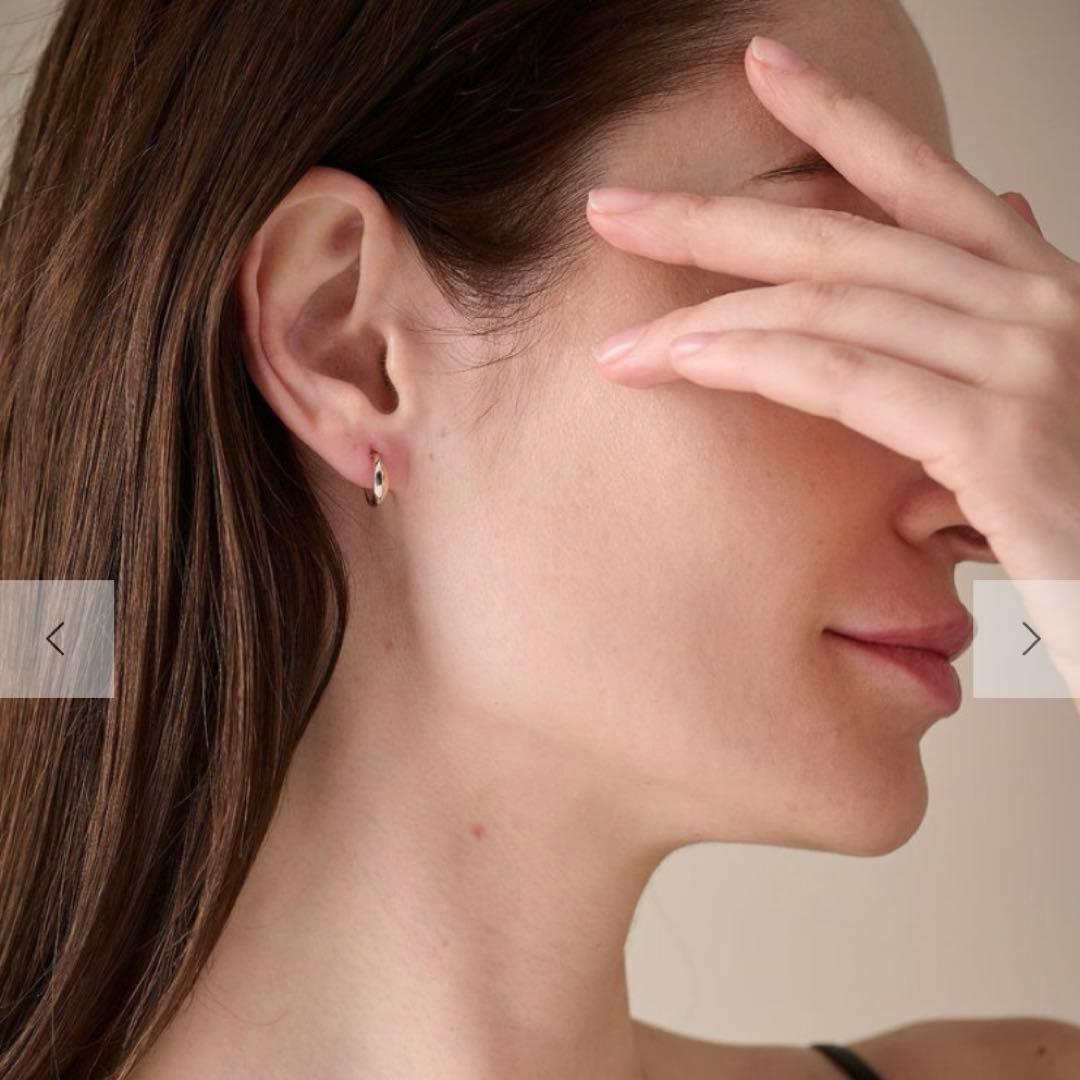 ete K10YG フープ ピアス　片耳