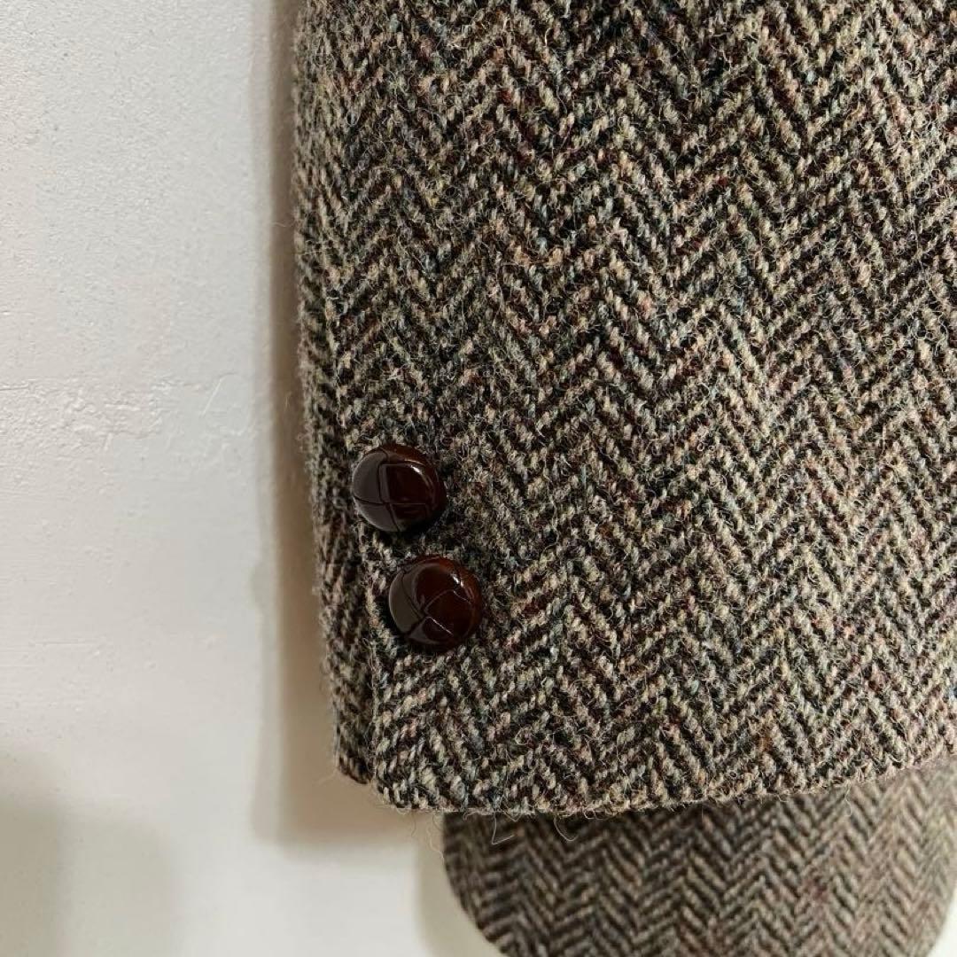 T*a様 ◾️ハリスツイード Harris tweed ヘリンボーン テーラード
