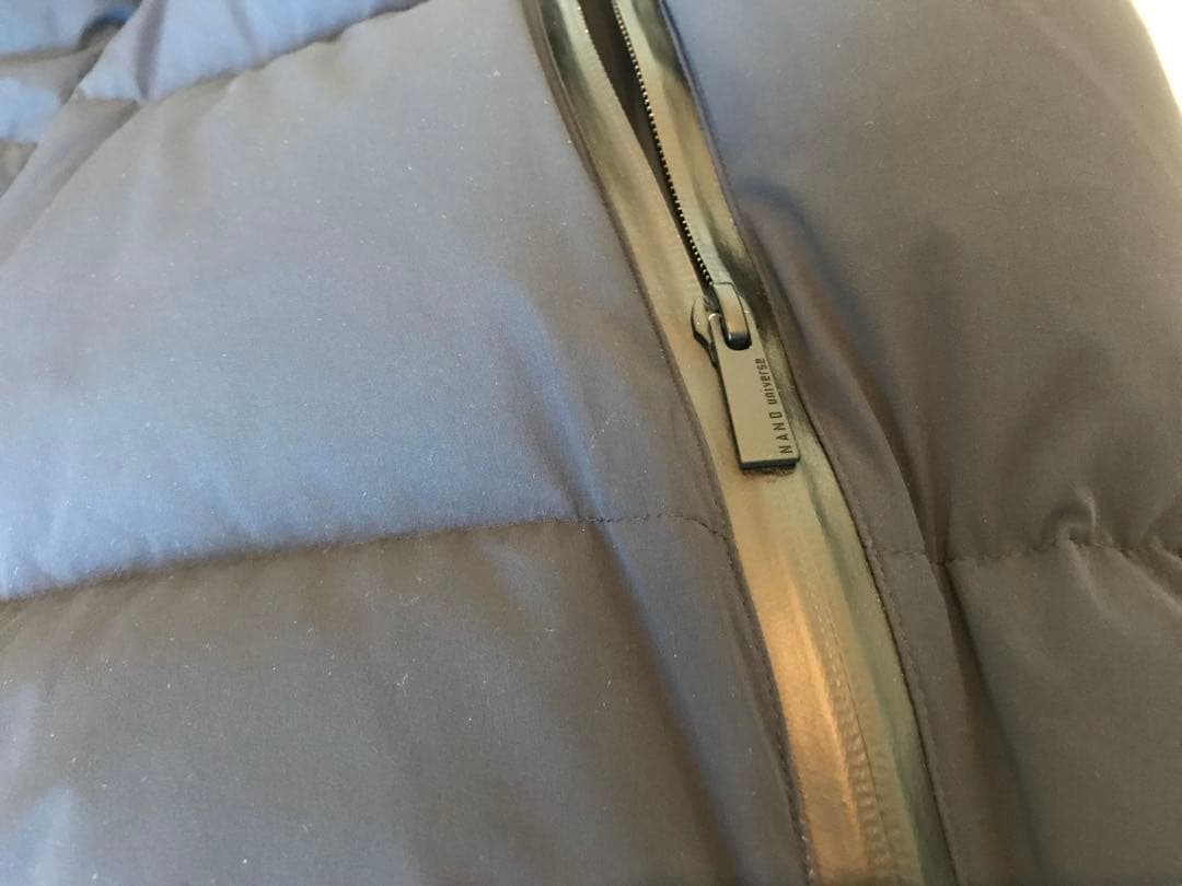 ナノ・ユニバース　 「西川ダウン(R)」スポーティーフードダウン