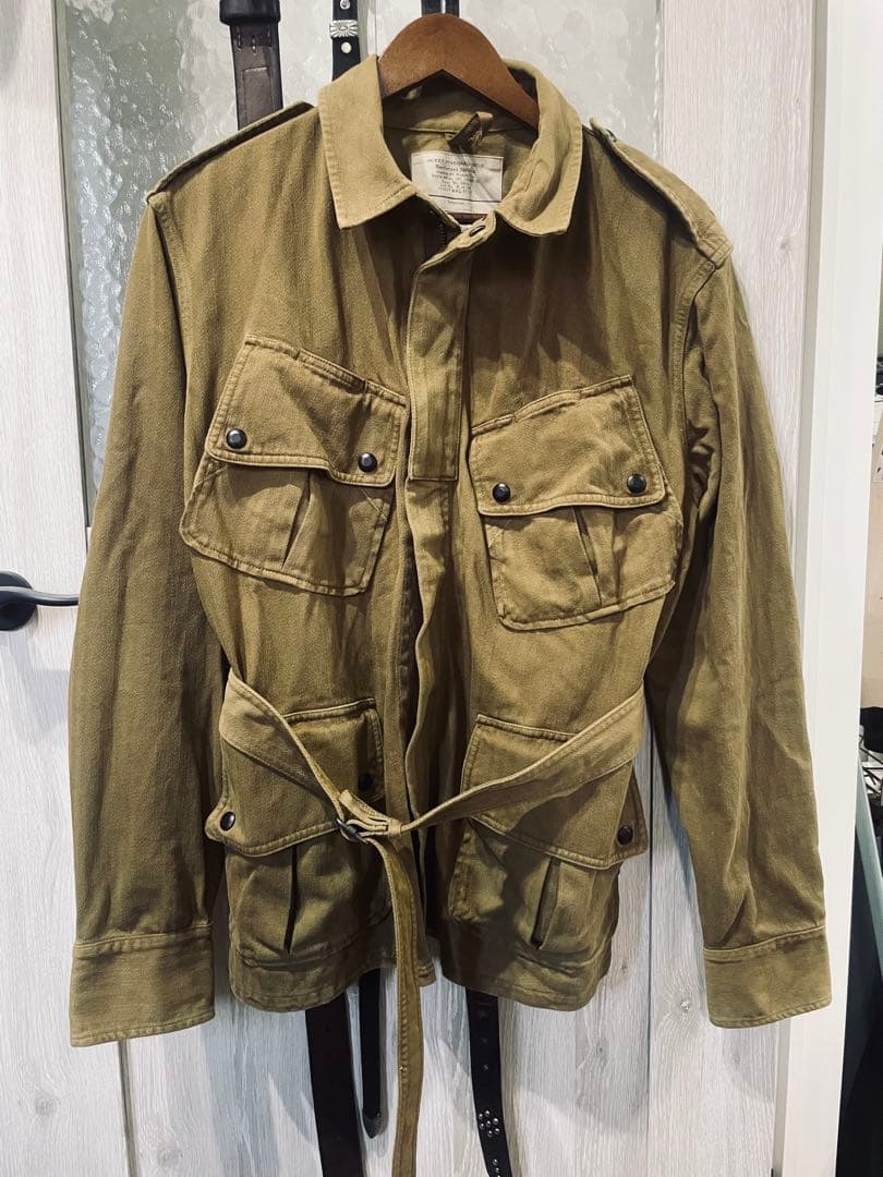 RRLダブルアールエール　カーキ カバーオール Sサイズ　タグあり