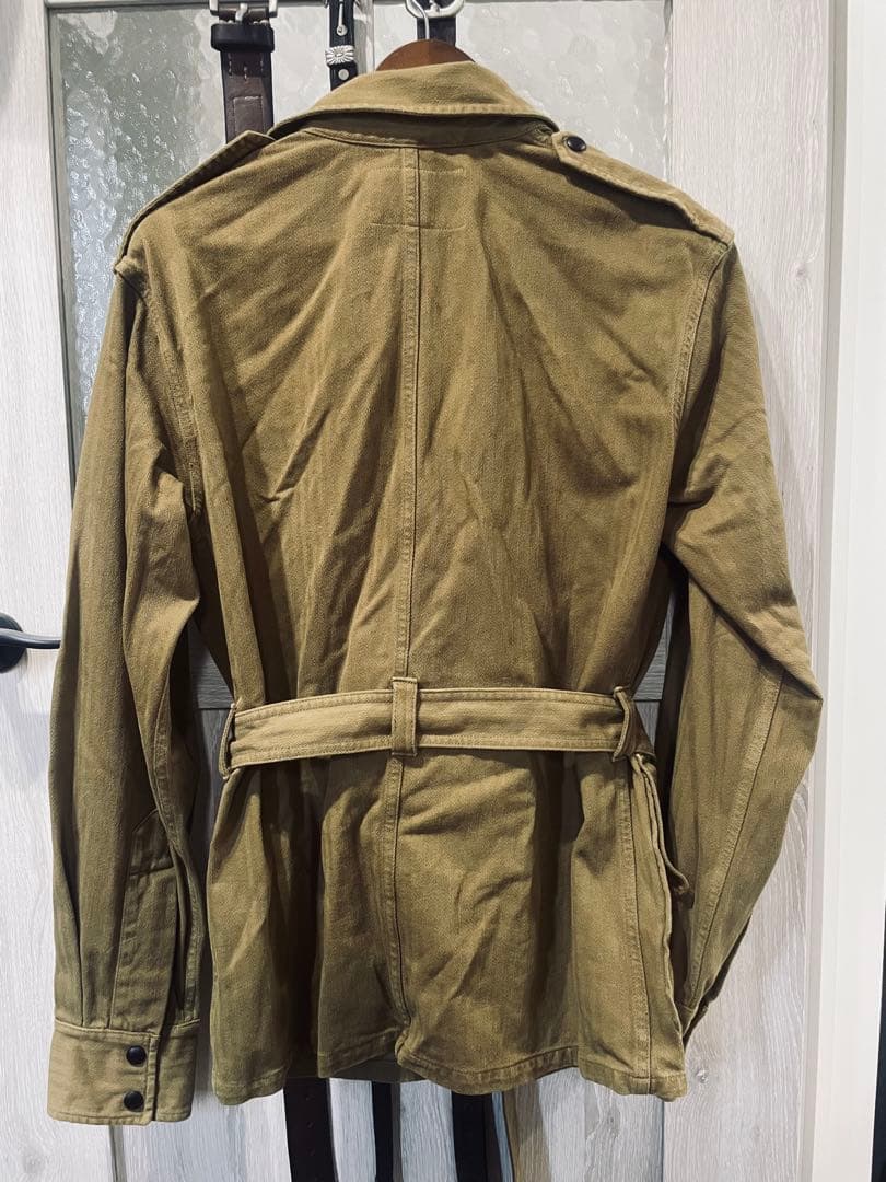 RRLダブルアールエール　カーキ カバーオール Sサイズ　タグあり