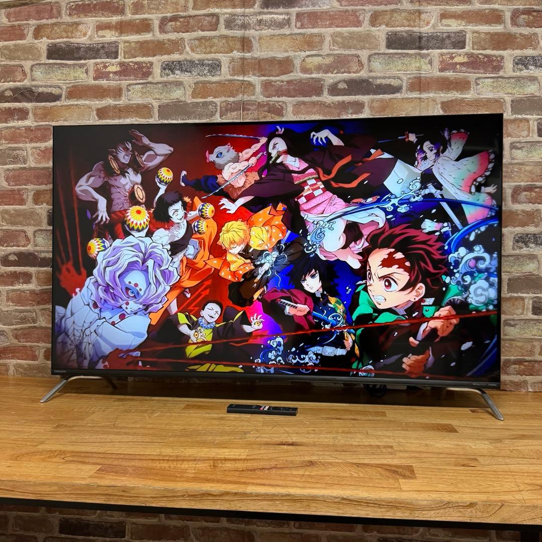 ORION 50インチ 4Kチューナーレス スマートテレビ SAUD501