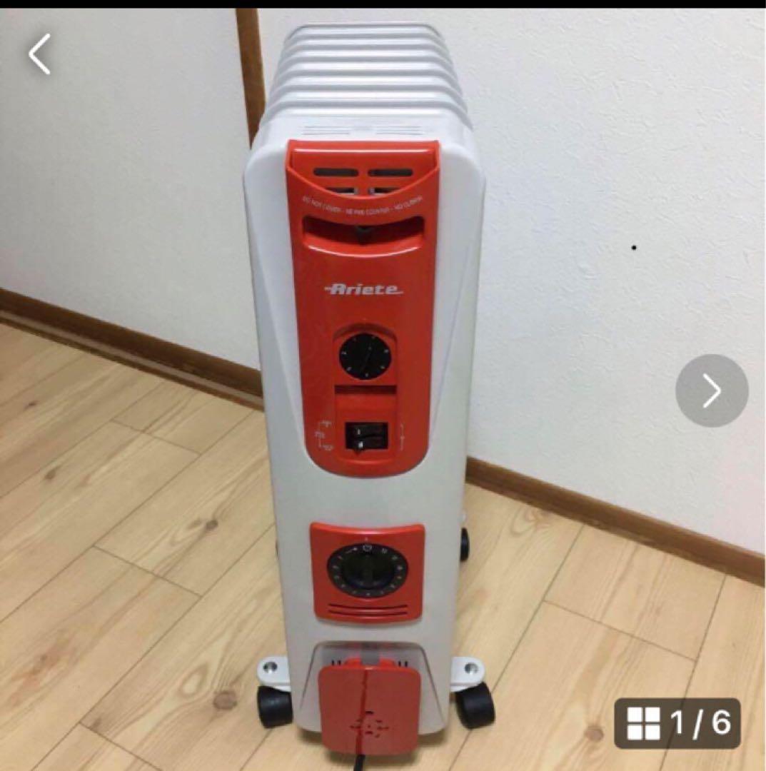 オイルヒーター　デロンギ（アリエテ）暖房器具
