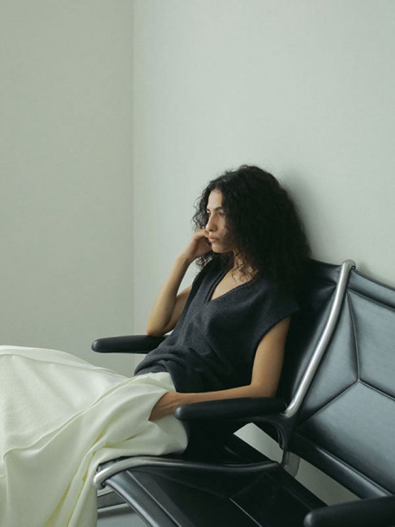 新品未使用 ETRE TOKYO★コットンカシミヤニットベスト