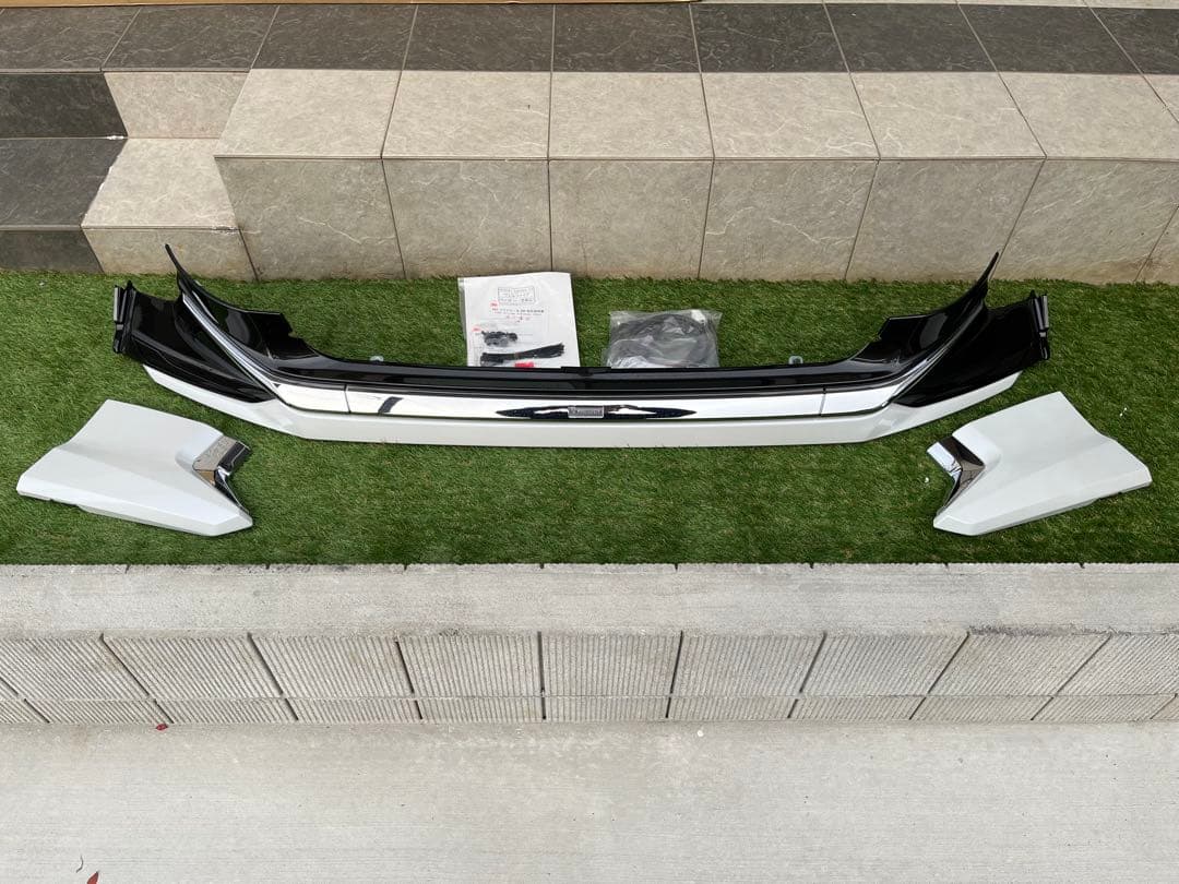 TOMI モデリスタ ヴェルファイア 40 フロント スポイラー ホワイト