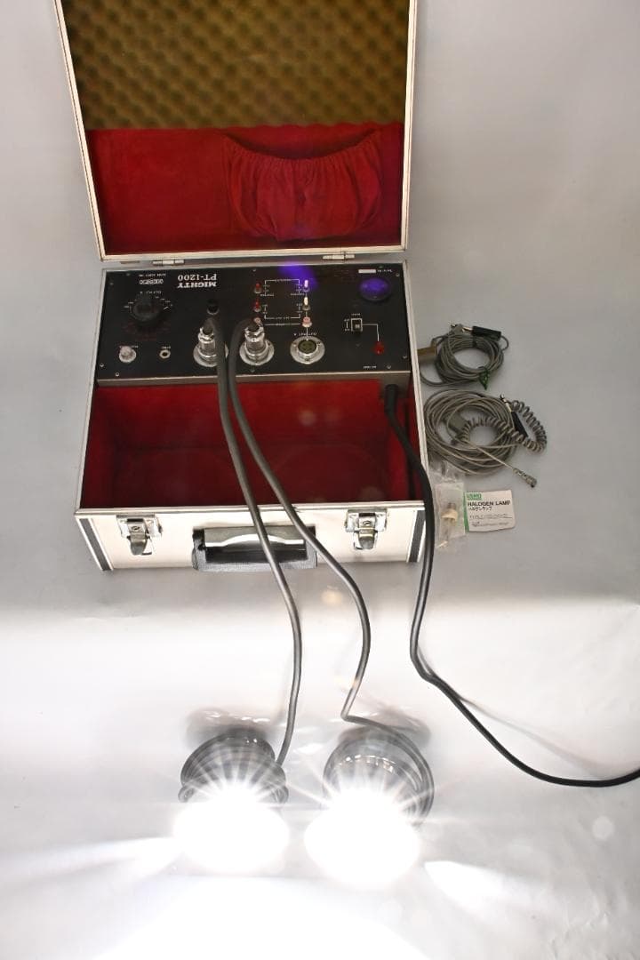 Mighty PT-1200 照明機器 ストロボ2灯セット (発光動作確認済み)