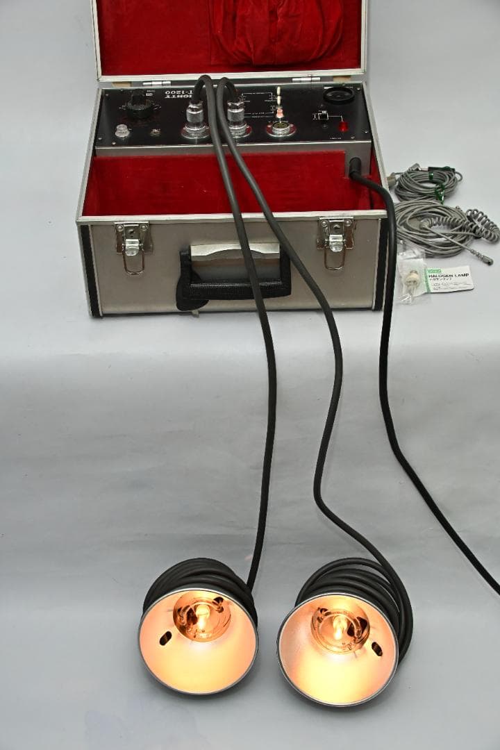 Mighty PT-1200 照明機器 ストロボ2灯セット (発光動作確認済み)