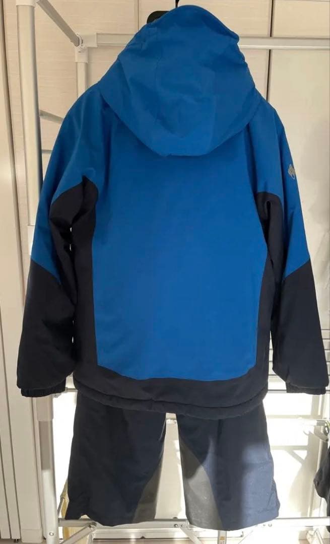 mont-bell 子ども用 スキーウェア 青紺　160セン