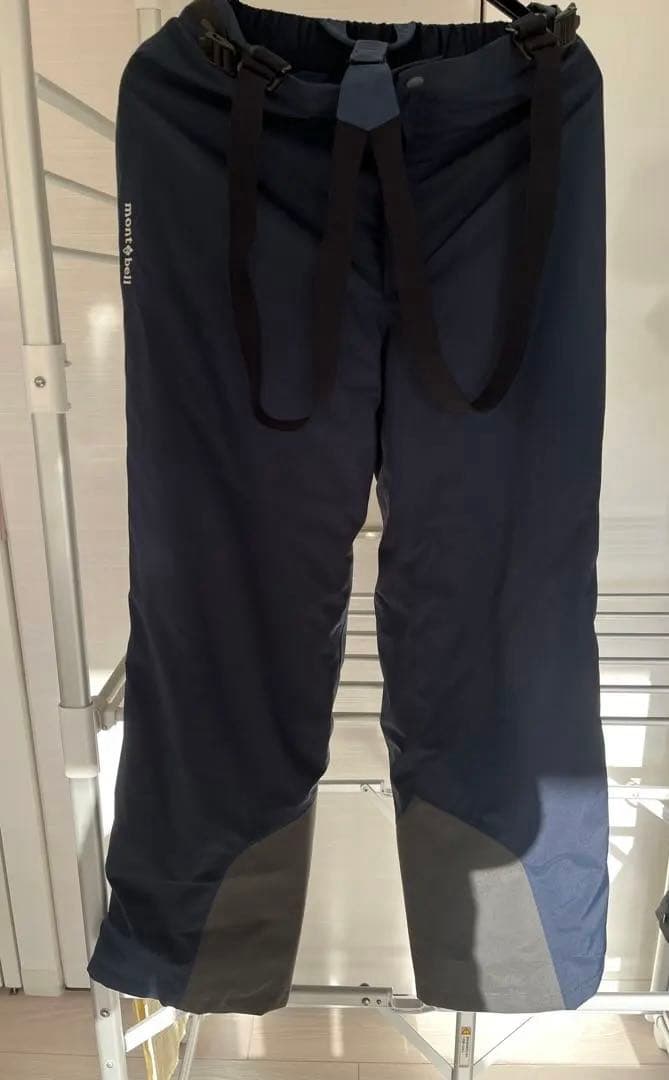 mont-bell 子ども用 スキーウェア 青紺　160セン