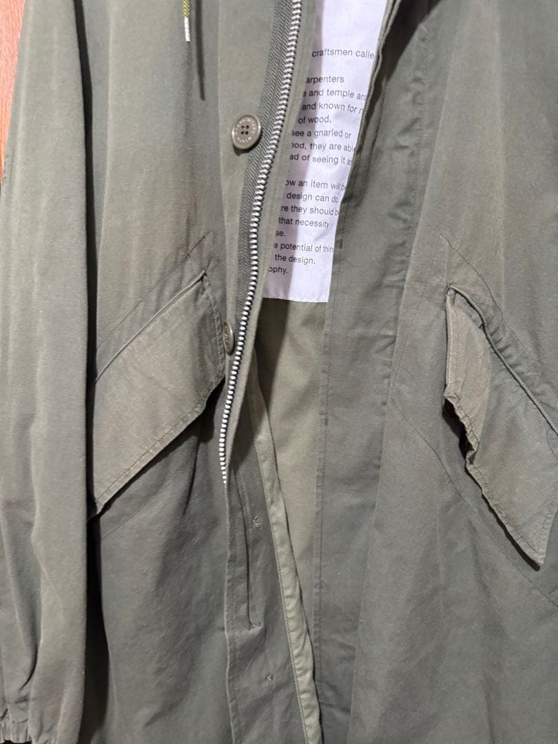 ダブルタップスモッズコート