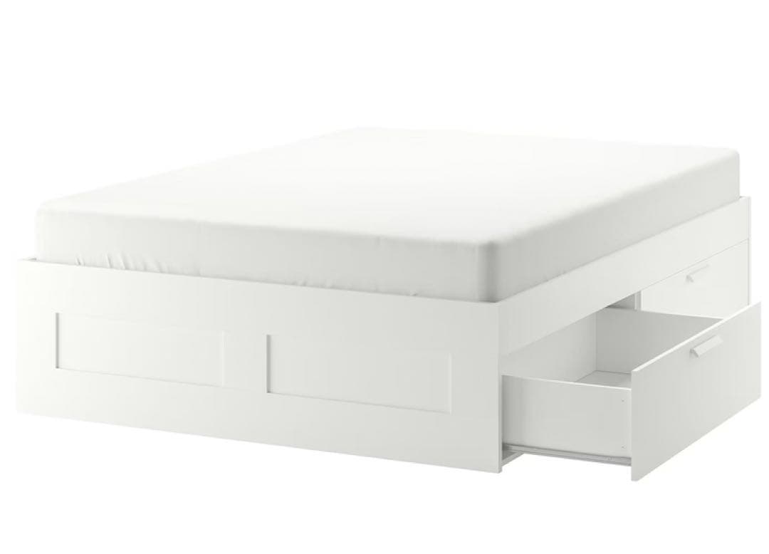 値下げ！IKEA クイーンベッドフレーム