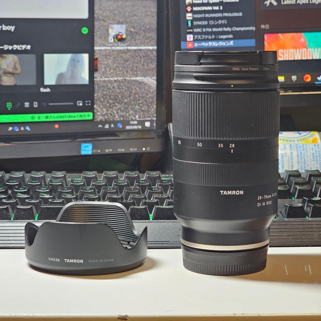 レンズ(ズーム) TAMRON 28-75 mm F2.8