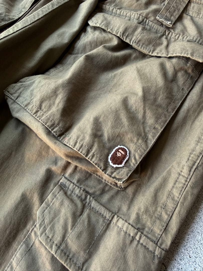 パンツ A BATHING APE Oversized Cargo Pants