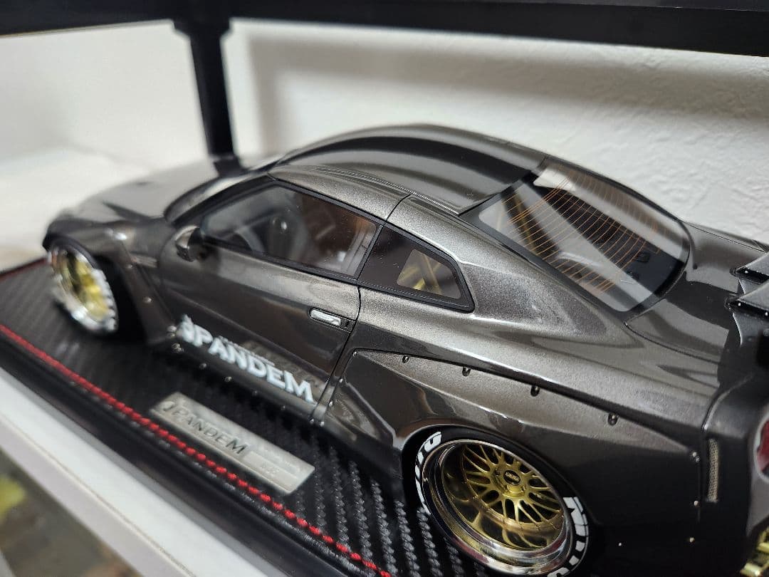 【イグニッションモデル】PANDEM Nissan GT-R ミニカー 1/18