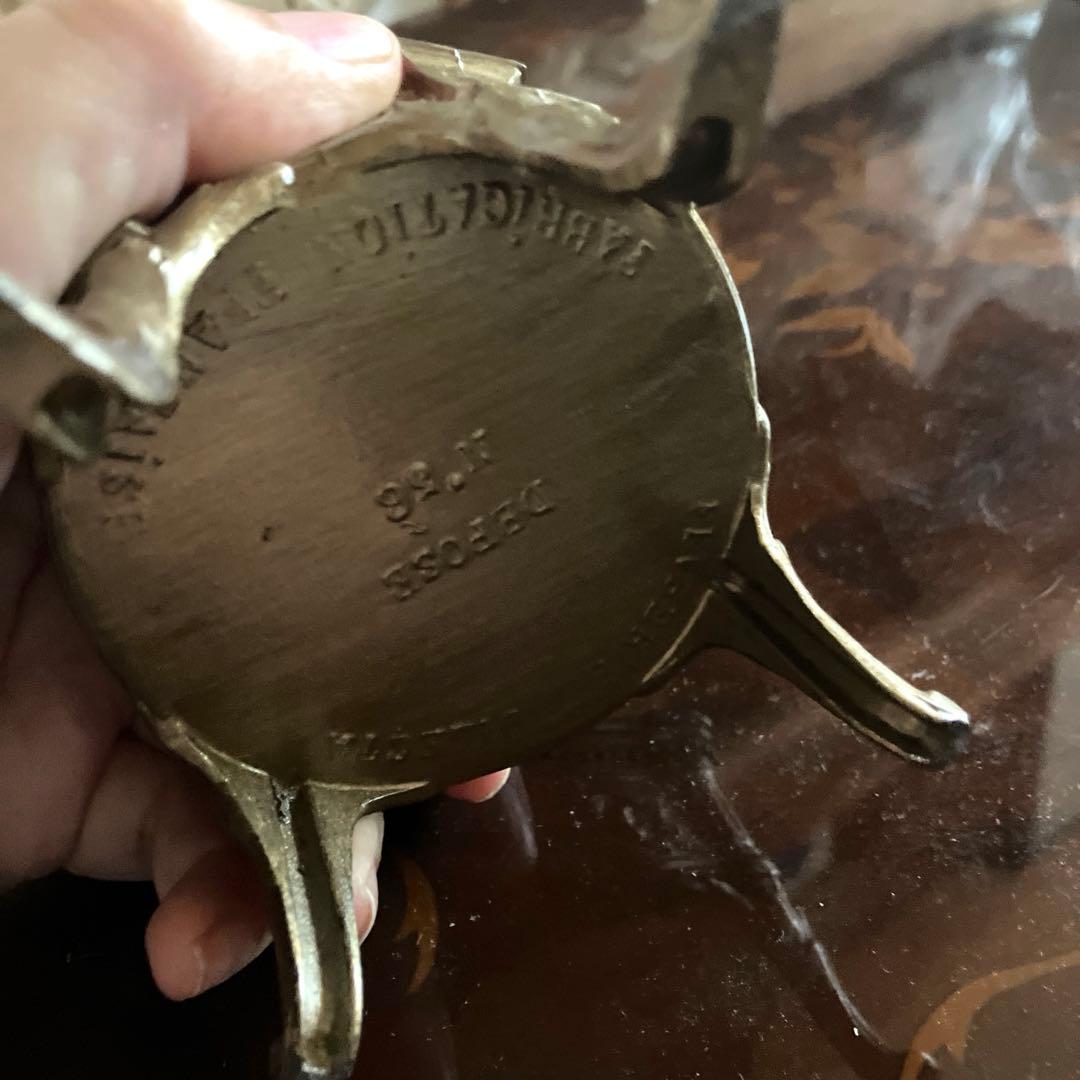 フランスアンティークジュエリーボックス アクセサリーボックス　猫足オルモル