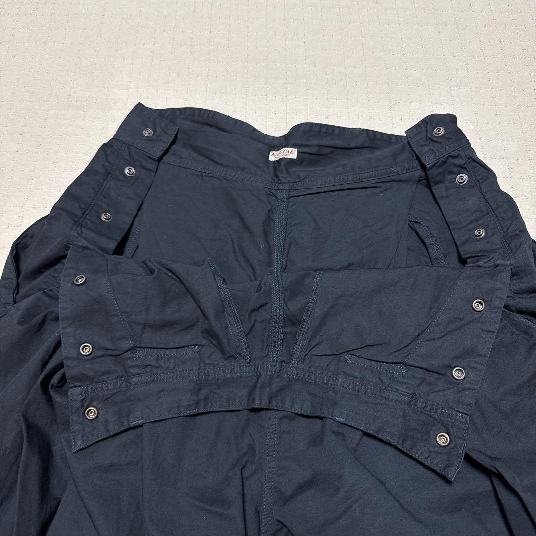 KAPITAL サルエルハーフパンツ ブラック