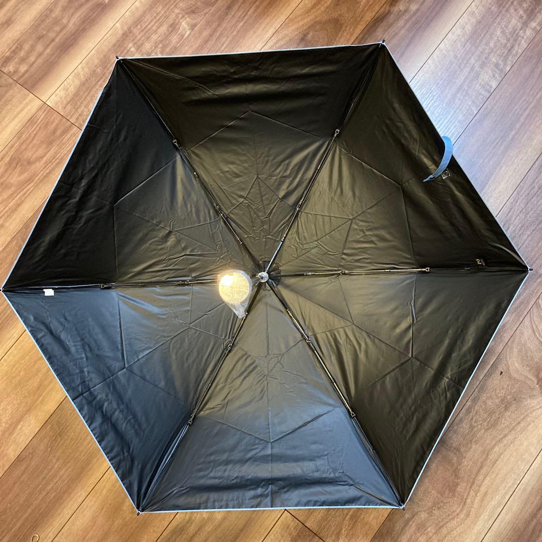 新品　ポロラルフローレン 晴雨兼用折りたたみ日傘　レインベア ブルー ポロベア