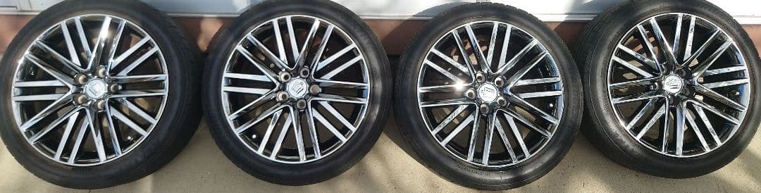 210クラウン　スパッタリングホイール　4本セット