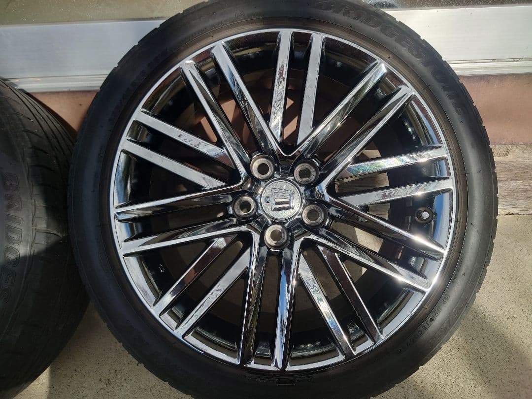 210クラウン　スパッタリングホイール　4本セット