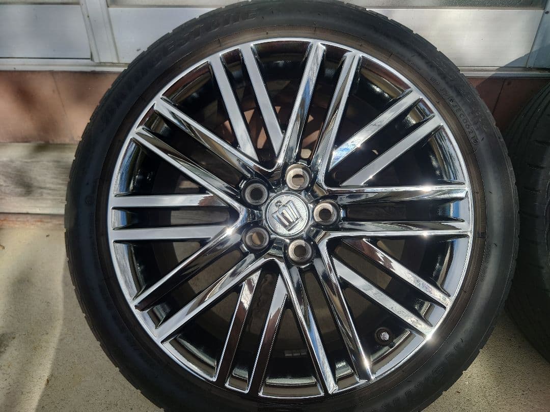 210クラウン　スパッタリングホイール　4本セット