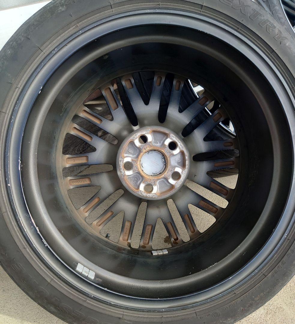 210クラウン　スパッタリングホイール　4本セット