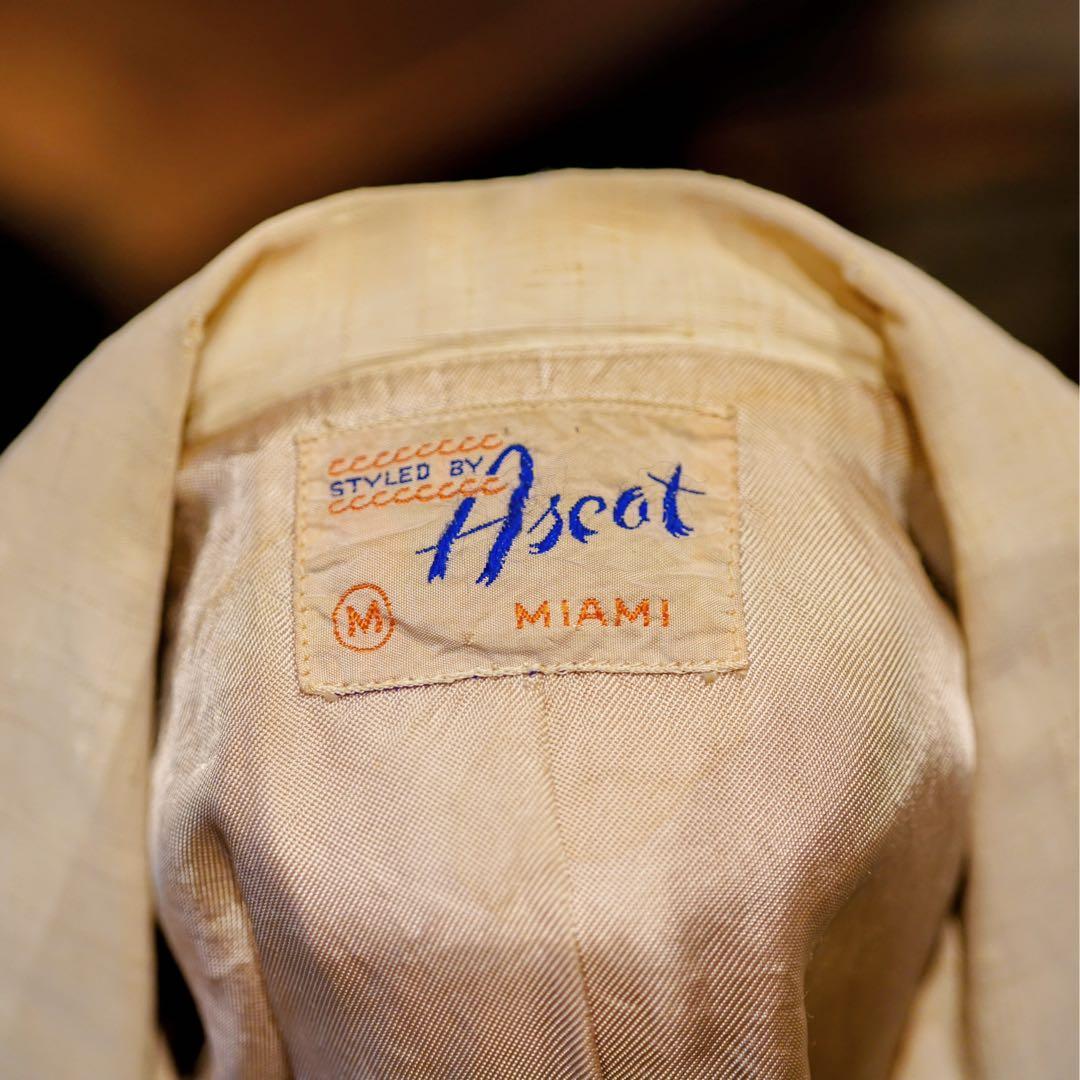 50s ナッソージャケット　カスリ　ロカビリー　ギャバジャン　50s 40s