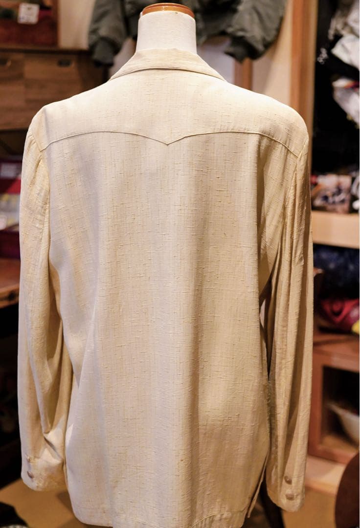 50s ナッソージャケット　カスリ　ロカビリー　ギャバジャン　50s 40s