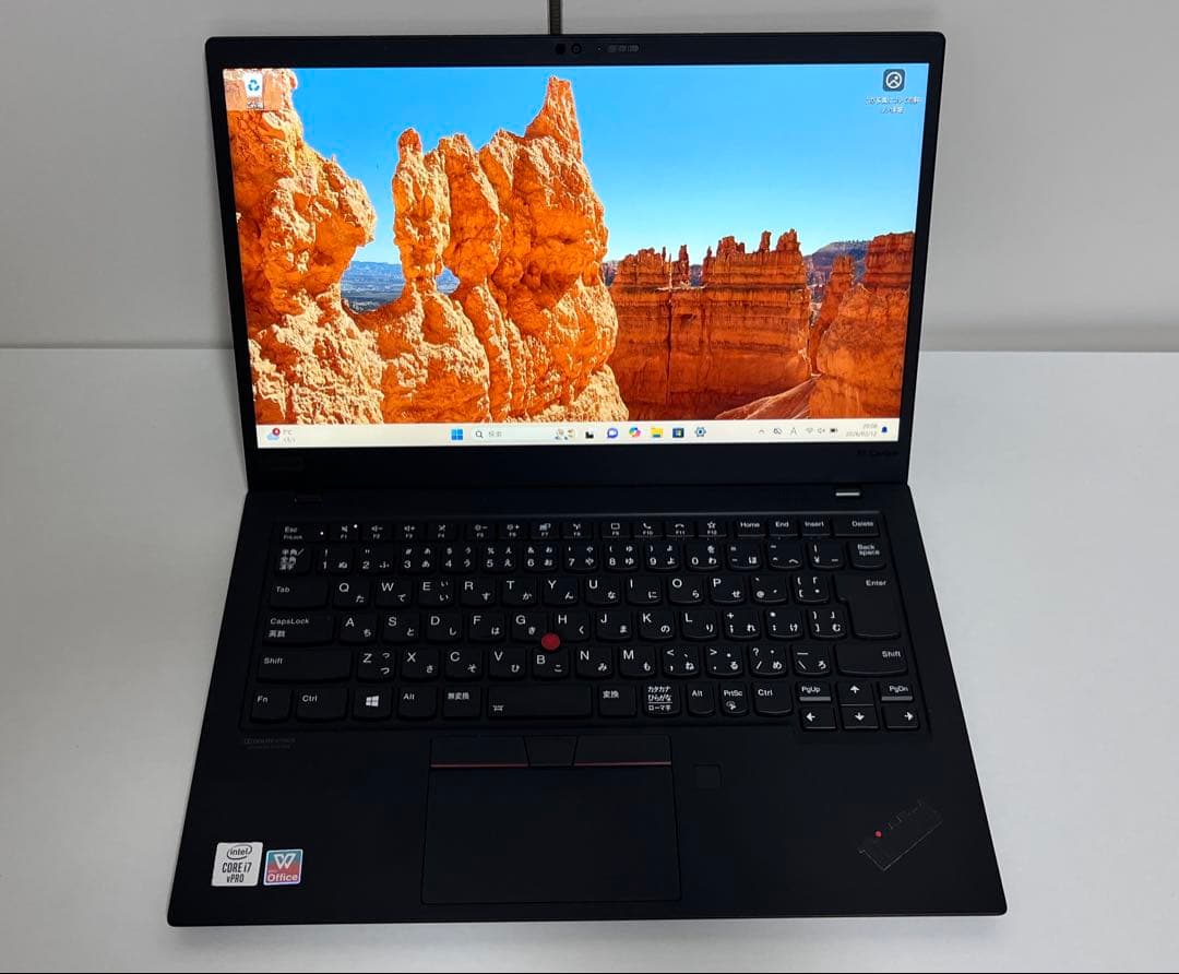 Windowsノート本体 ThinkPad X1Carbon Gen8 i7 16G/512G Win11