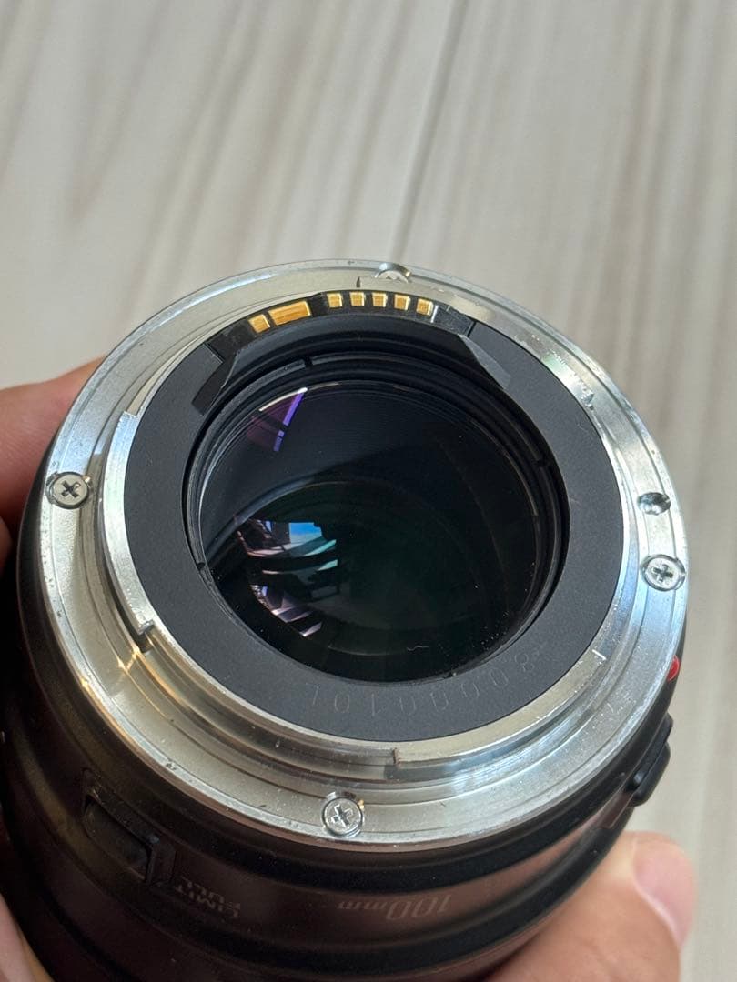 100mm マクロレンズ f2.8 Canon キャノン 難あり