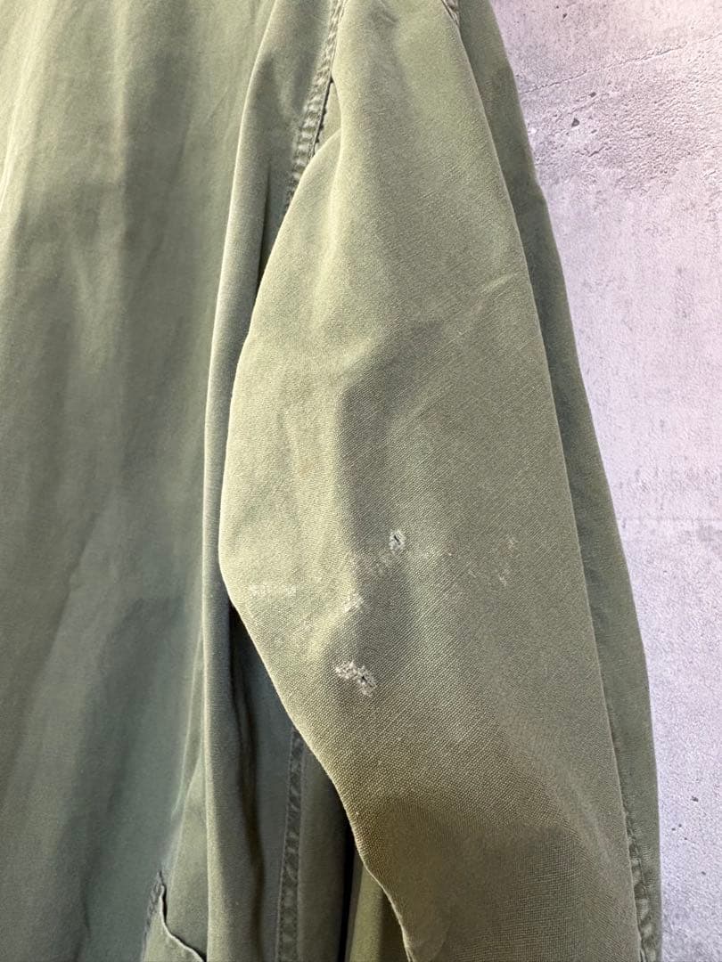 60s ジャングルファティーグジャケット 2nd ノンリップ 実物　古着　米軍