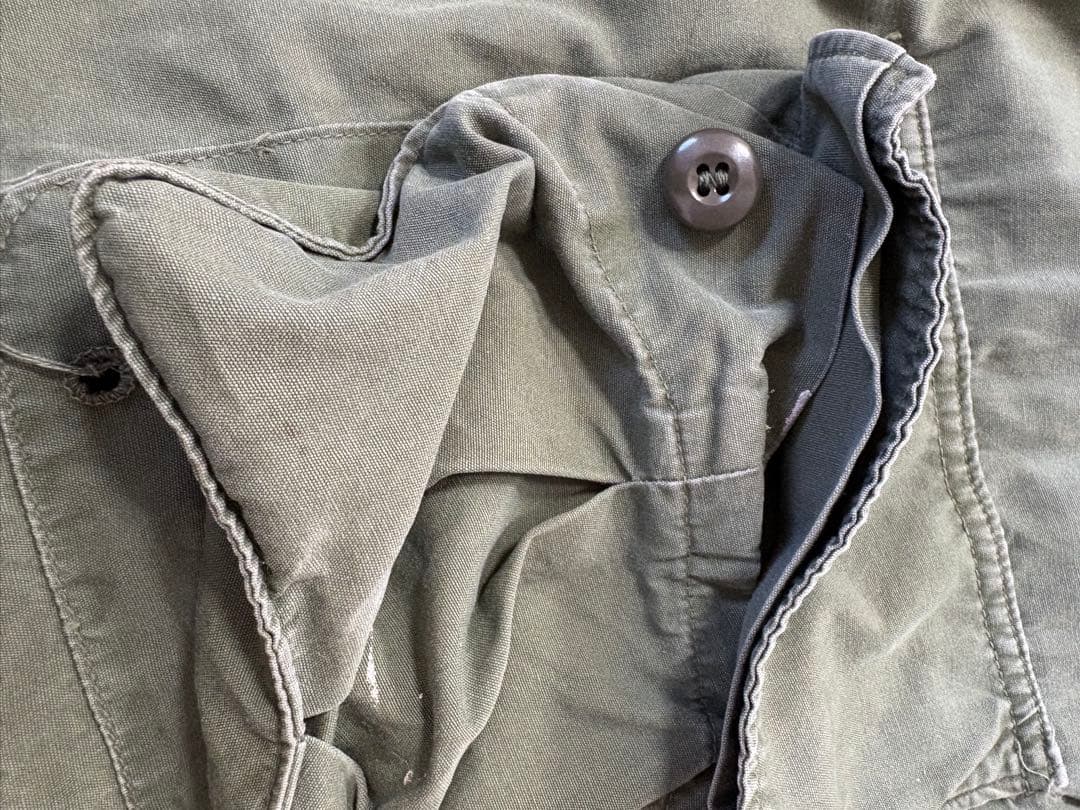 60s ジャングルファティーグジャケット 2nd ノンリップ 実物　古着　米軍