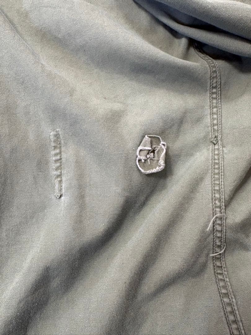 60s ジャングルファティーグジャケット 2nd ノンリップ 実物　古着　米軍